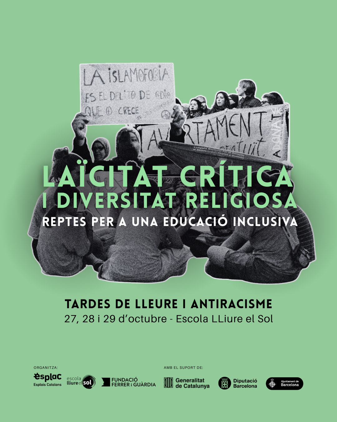 Cartell Tardes Lleure i Antiracisme 2025